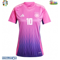 Tyskland Jamal Musiala #10 Bortedrakt Dame EM 2024 Kortermet